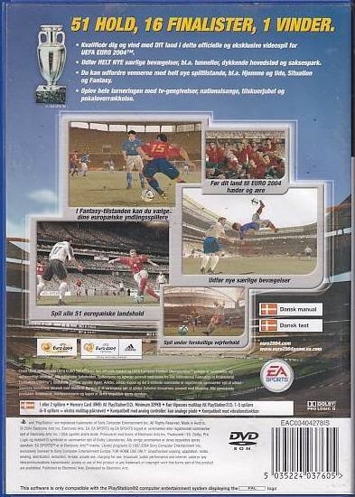 UEFA Euro 2004 - PS2 (Genbrug)